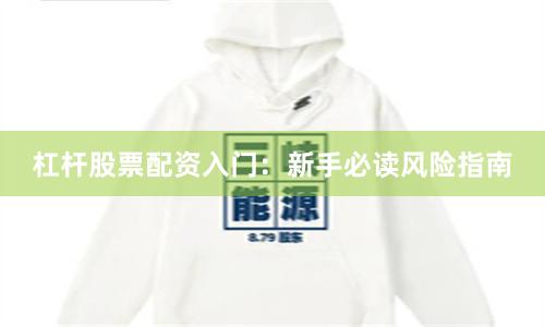 杠杆股票配资入门：新手必读风险指南